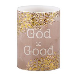 LED Candle - Small - God is Good